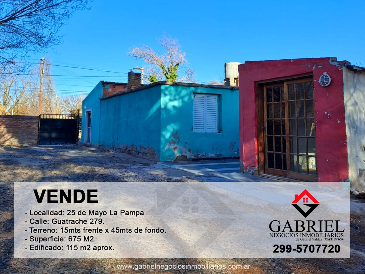 Casa en venta - Calle Guatrache