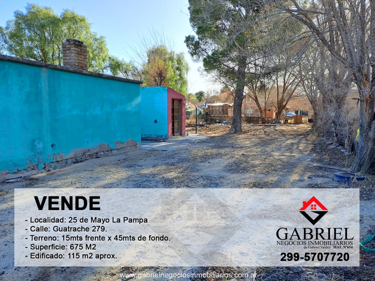 Casa en venta - Calle Guatrache