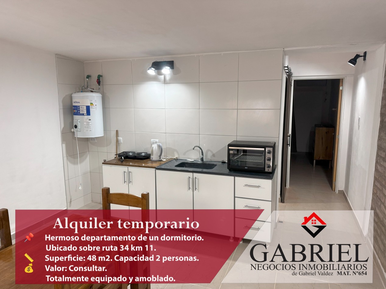 Departamento amoblado - Un dormitorio