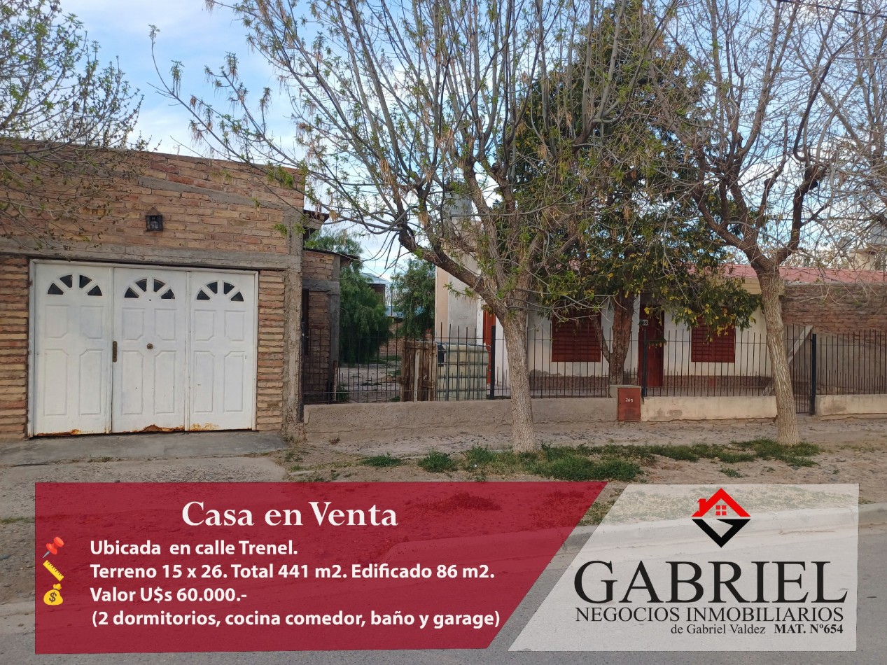 Casa de 2 Dormitorios - En Venta
