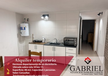 Departamento amoblado - Un dormitorio