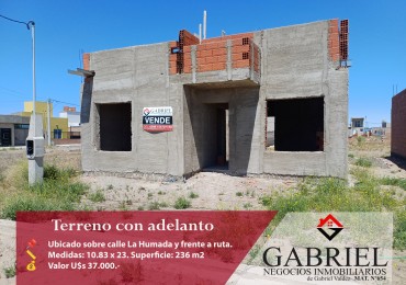 Terreno con adelanto - Calle La Humada